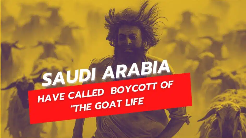 have called for a boycott of "The Goat Life